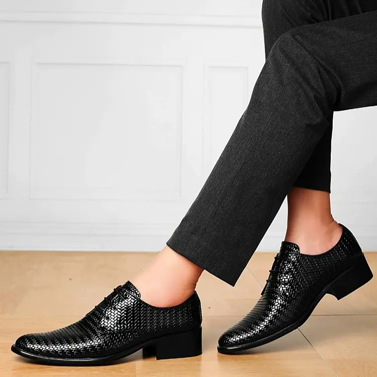 Men's pati printed formal shoe